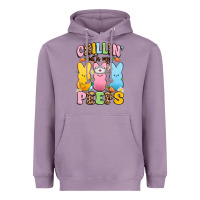 Lavender chillin' with my peeps nurse Heavyweight Hoodie - Artiststas