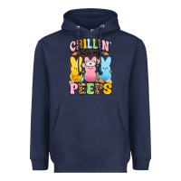 Navy chillin' with my peeps nurse Heavyweight Hoodie - Artiststas