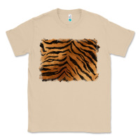 Mushroom handdrawn tiger pattern background Classic Tee - BarkalooDesign