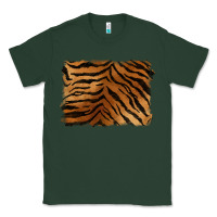 Sports Green handdrawn tiger pattern background Classic Tee - BarkalooDesign