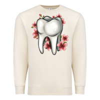 Sandshell floral tooth Premium Sweatshirt - Jasminsmagicworld