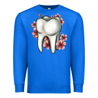 True Royal floral tooth Premium Sweatshirt - Jasminsmagicworld