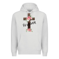 Dove Grey Forgiven Premium Hoodie - Bettercallsaul