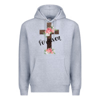 Heather Grey Forgiven Premium Hoodie - Bettercallsaul