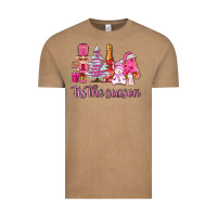 Vintage Coffee tis the season pink christmas Vintage Tee - AdoDesignShop