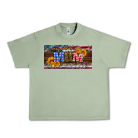 Oil Green soldier mom license  plate Urban Heavy Tee - Artiststas