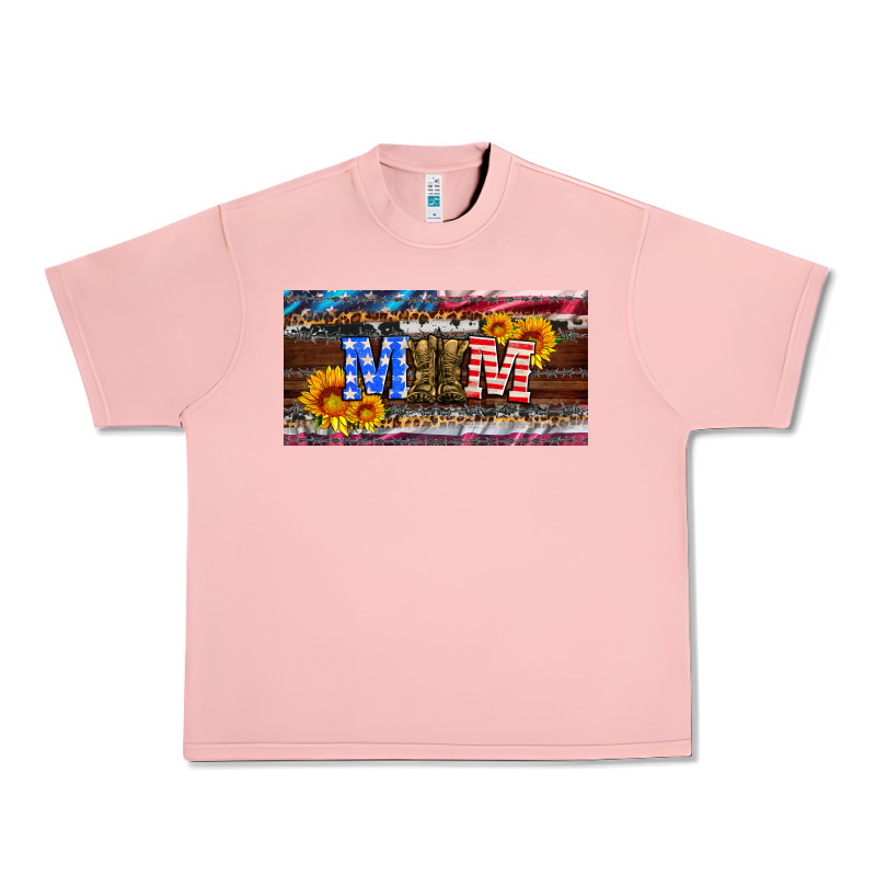 Soldier Mom License  Plate Urban Heavy Tee by Artiststas | Teevron