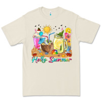 Bone hello summer drinks Premium Tee - texasbilliewilder