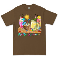 Cacao hello summer drinks Premium Tee - texasbilliewilder