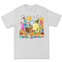 Hello Summer Drinks Premium Tee | Teevron