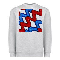 Heather Grey Glitter 4th Of July Seamless Pattern Heavyweight Sweatshirt - BundleAndBundleShop