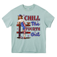 Arona chill the fourth out 4th july Heavy Core Tee - texasbilliewilder