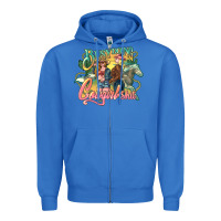 True Royal busy doing cowgirl Zipper Hoodie - NancyCooperArtShop