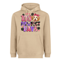 Mushroom 100 pawfect days Heavyweight Hoodie - Artiststas