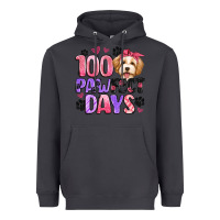 Smoke 100 pawfect days Heavyweight Hoodie - Artiststas