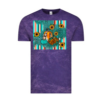 Cloud Purple pumpkin Vintage Tee - JahusDesignShop
