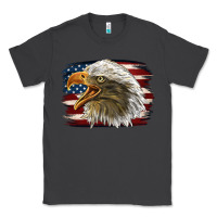 Smoke American Flag Eagle Classic Tee - LillyAllenDesigns