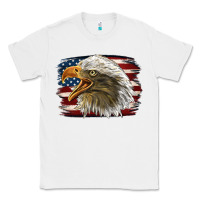 White American Flag Eagle Classic Tee - LillyAllenDesigns