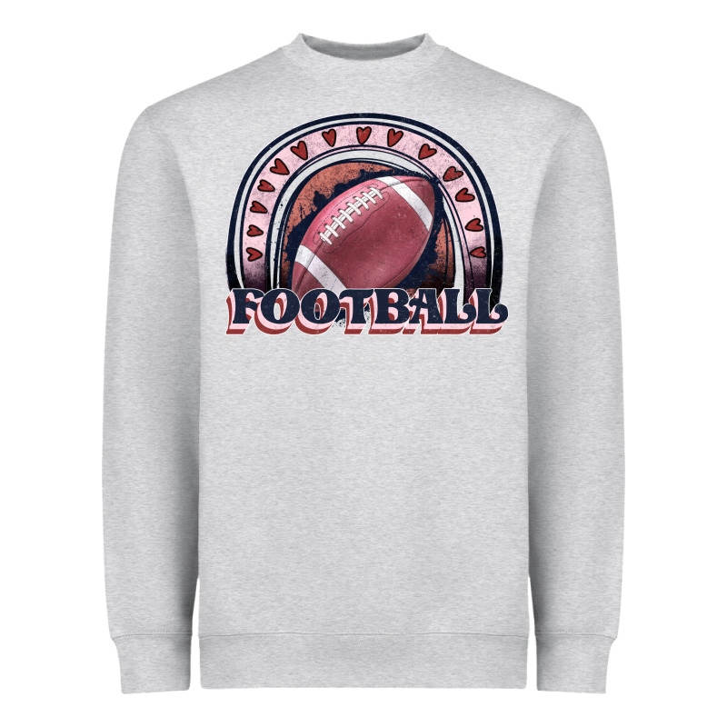 Football Rainbow Heavyweight Sweatshirt by JahusDesignShop | Teevron