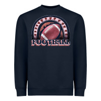 Navy football rainbow Heavyweight Sweatshirt - JahusDesignShop