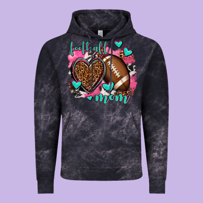 Football Mom Vintage Hoodie Designed By Adodesignshop