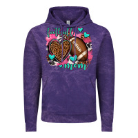 Cloud Purple football mom Vintage Hoodie - AdoDesignShop