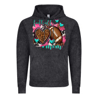 Vintage Black football mom Vintage Hoodie - AdoDesignShop