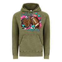 Vintage Olive football mom Vintage Hoodie - AdoDesignShop