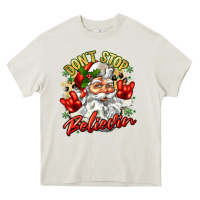 Cream dont stop believin Heavy Core Tee - Zillion Design Studio