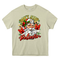 Mossy dont stop believin Heavy Core Tee - Zillion Design Studio