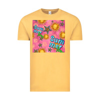Vintage Mustard summer time of the sun seamless pattern Vintage Tee - BundleAndBundleShop