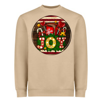 Mushroom Christmas joy and hot chocolate Heavyweight Sweatshirt - AdoDesignShop
