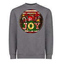 Christmas Joy And Hot Chocolate Heavyweight Sweatshirt | Teevron