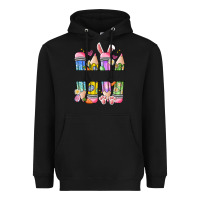 Black easter teacher pencils Heavyweight Hoodie - Artiststas