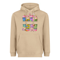 Mushroom easter teacher pencils Heavyweight Hoodie - Artiststas