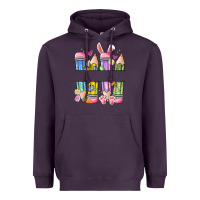 Plum easter teacher pencils Heavyweight Hoodie - Artiststas