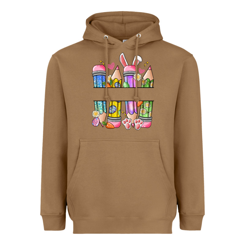 Easter Teacher Pencils Heavyweight Hoodie by Artiststas | Teevron