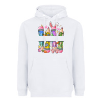 White easter teacher pencils Heavyweight Hoodie - Artiststas