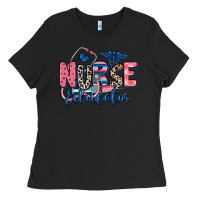 Black nurse educator Ladies Tee - RanaPortraitStore