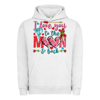 Pigment Lunar Rock I love you to the moon and back Valentine's Day Urban Hoodie - HowdyJamesFarm