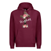 Burgundy Forgiven Premium Hoodie - Bettercallsaul