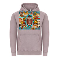 Vintage Zinc football cowhide sunflower Vintage Hoodie - JahusDesignShop