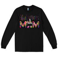 Black hot mess mom messy bun Long Sleeve Tee - JahusDesignShop