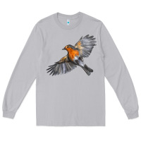 Moon Dust Flying American Robin Long Sleeve Tee - LillyAllenDesigns