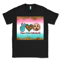 Black peace love labradoodle Classic Tee - Jasminsmagicworld