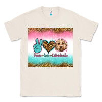 Natural peace love labradoodle Classic Tee - Jasminsmagicworld