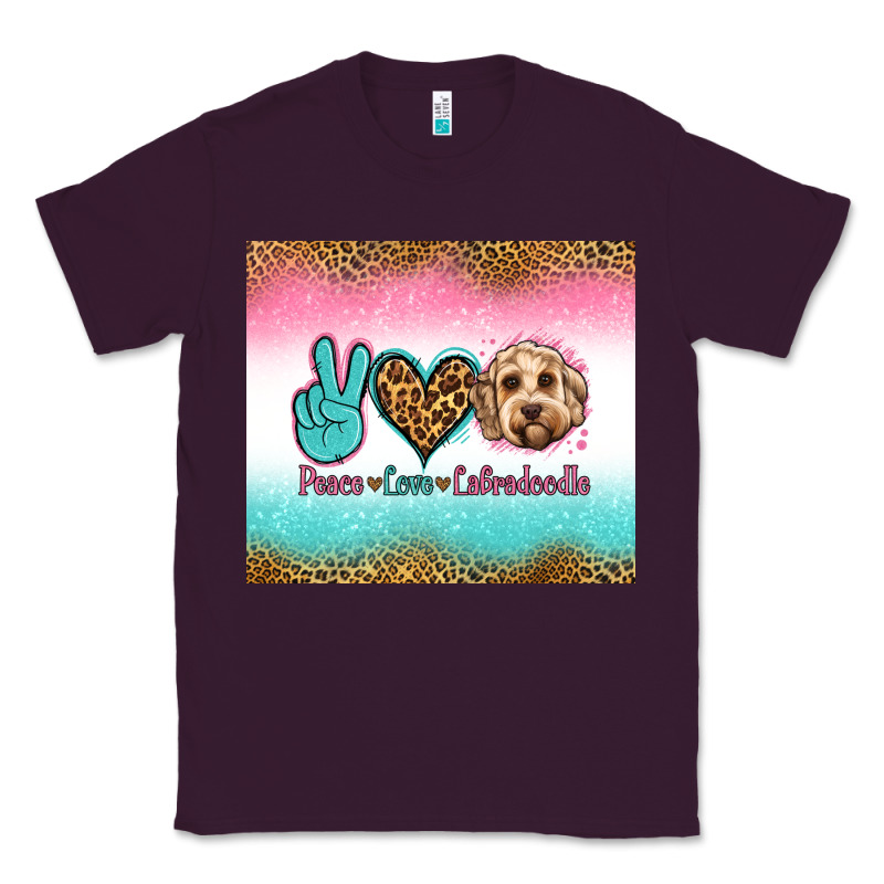 Peace Love Labradoodle Classic Tee by Jasminsmagicworld | Teevron