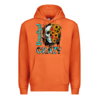 Carrot beautiful crazy skull Premium Hoodie - JahusDesignShop
