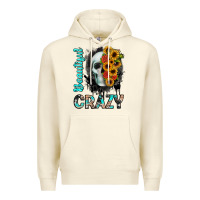 Sandshell beautiful crazy skull Premium Hoodie - JahusDesignShop