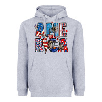 Heather Grey america 4th of july Heavyweight Hoodie - Artiststas